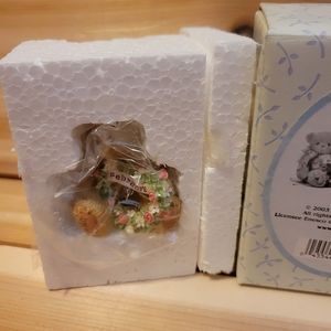 Cherished Teddies (February) and (December)